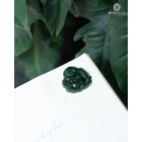 Mặt dây chuyền Phật Di Lặc Ngọc Bích - Nephrite Canada