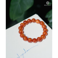 Vòng tay Mã não đỏ 12mm - Red Agate