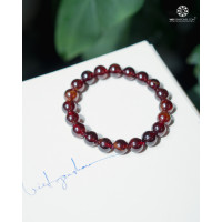 Vòng tay Ngọc Hồng Lựu 10mm VIP - Garnet