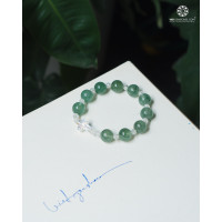 Chuỗi Mân Côi Thạch Anh Dâu Xanh (Aventurine) 10mm