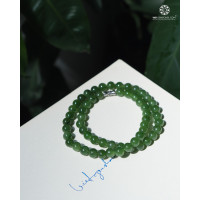 Vòng Tay Quấn 3 Lines Ngọc Bích (Nephrite) 6mm