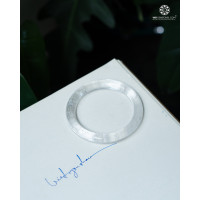 Vòng Nguyên Khối Thạch Anh Trắng - ClearQuartz 9mm