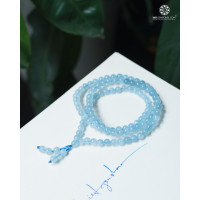 Chuỗi 108 hạt hải lam ngọc (Aquamarine) 5mm